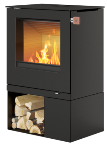 RAIS Q-Tee II Wood Burning Stove - Optional Accessory: High Base