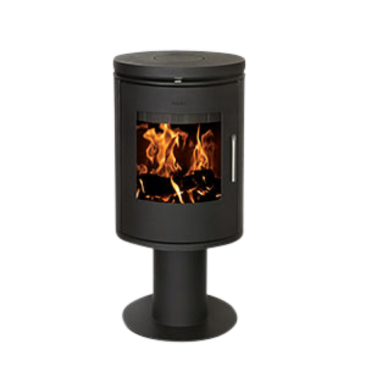 Morsø 6148 Wood Burning Stove on Pedestal